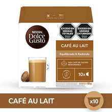 Cargar imagen en el visor de la galería, Cafe Au Lait - Caja x10 Capsulas Dolce Gusto
