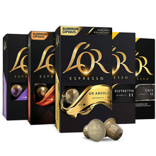 Cargar imagen en el visor de la galería, Caja x10 Capsulas Cafe Lor Nespresso - Origins India int. 10