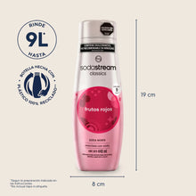 Cargar imagen en el visor de la galería, Saborizante Sodastream Soda Mixer 440ml = 9L - Frutos Rojos