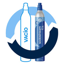 Cargar imagen en el visor de la galería, Recarga Cilindro Celeste Sodastream Co2 (SOLO CABA)
