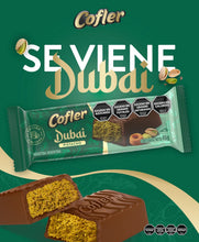 Cargar imagen en el visor de la galería, NUEVO! Chocolate Dubai Cofler - Pistacho y Kadaif 45g Arcor