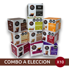 Cargar imagen en el visor de la galería, Combo x10 Cajas x10 Capsulas Dolce Gusto a Elección!