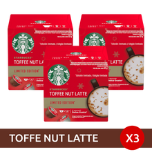 Cargar imagen en el visor de la galería, VOLVIO! Toffee Nut Latte Starbucks® - Pack x36 Capsulas Dolce Gusto