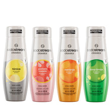Cargar imagen en el visor de la galería, Combo x4 Saborizante Sodastream Soda Mixer 440ml = 36L Surtidos