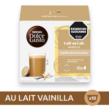 Cargar imagen en el visor de la galería, Cafe Au Lait Vainilla - Caja x10 Capsulas Dolce Gusto