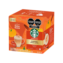Cargar imagen en el visor de la galería, Pumpkin Spice Latte Starbucks - Caja x12 Capsulas Dolce Gusto