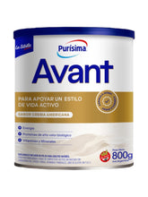 Cargar imagen en el visor de la galería, Suplemento Purisima Avant - Lata 800g Leche en Polvo (Crema Americana)