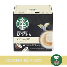 Cargar imagen en el visor de la galería, White Mocha Starbucks - Caja x12 capsulas Dolce Gusto Chocolate Blanco