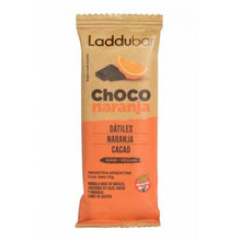 Cargar imagen en el visor de la galería, 12 Barritas Laddubar Chocolate & Naranja 30g. Veganas SIN tacc
