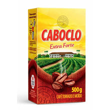 Cargar imagen en el visor de la galería, Cafe molido Caboclo Extraforte 500g Tostado Sin Azucar - Brasil