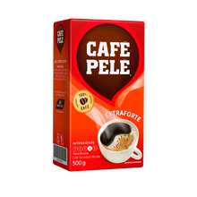 Cargar imagen en el visor de la galería, Cafe molido Pele Extra Forte 500g Tostado Sin Azucar - Brasil