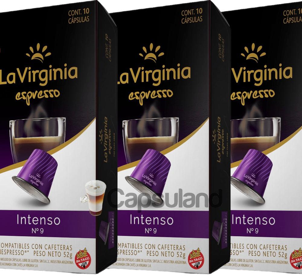 Intenso - 3 Cajas x10 capsulas La Virgina Nespresso-Capsulandia-1