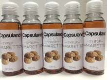Cargar imagen en el visor de la galería, NUEVO! Syrup Amaretto x125 ml - x1 unidad-Capsulandia-1