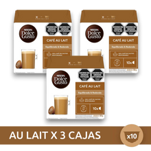 Cargar imagen en el visor de la galería, Pack x30 cápsulas Aulait - Café con leche Dolce Gusto-Capsulandia-1