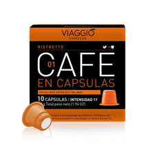 Cargar imagen en el visor de la galería, Sale! Ristretto - Caja x10 capsulas Viaggio Nespresso-Capsulandia-1