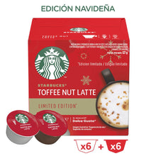 Cargar imagen en el visor de la galería, VOLVIO! Toffee Nut Latte Starbucks® 2021🎄- Pack x12 Capsulas Dolce Gusto-Capsulandia-1
