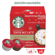 Cargar imagen en el visor de la galería, VOLVIO! Toffee Nut Latte Starbucks® 2021🎄- Pack x12 Capsulas Dolce Gusto-Capsulandia-1