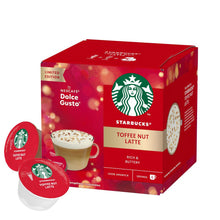 Cargar imagen en el visor de la galería, VOLVIO! Toffee Nut Latte Starbucks® - Caja x12 Capsulas Dolce Gusto