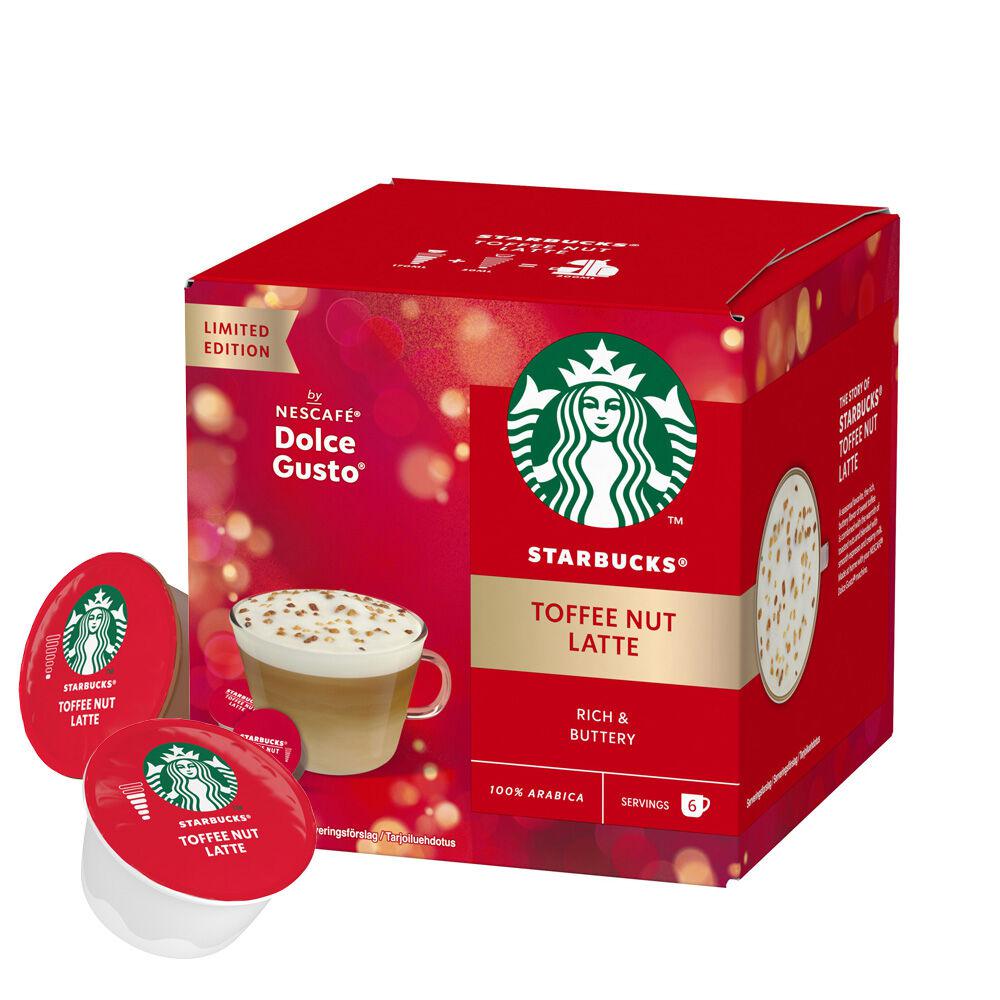 VOLVIO! Toffee Nut Latte Starbucks® 2021🎄-  Pack x12 Capsulas Dolce Gusto