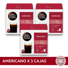 Cargar imagen en el visor de la galería, Americano - Caja x48 cápsulas Dolce Gusto - Capsulandia