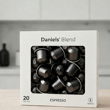 Cargar imagen en el visor de la galería, Espresso - x20 capsulas Daniels Nespresso Aluminio - Capsulandia - 1