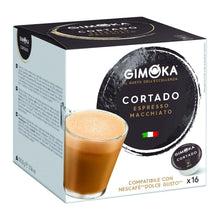 Cargar imagen en el visor de la galería, Cortado Gimoka - Caja x 16 capsulas Dolce Gusto