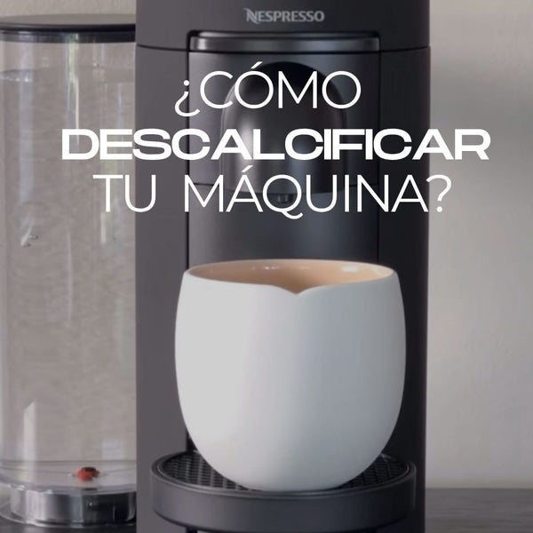 Cómo descalcificar tu cafetera Dolce Gusto o Nespresso (¡con video!)