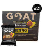 Cargar imagen en el visor de la galería, Nuevo! 21 Alfajores GOAT - Relleno Bon o Bon, Dulce de Leche y Chocolate 75g
