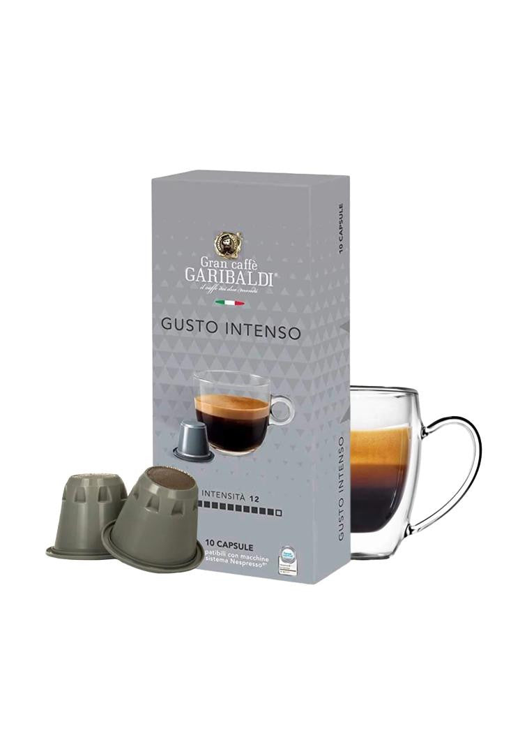 10 Capsulas Cafe Garibaldi Italia Intenso - Nespresso