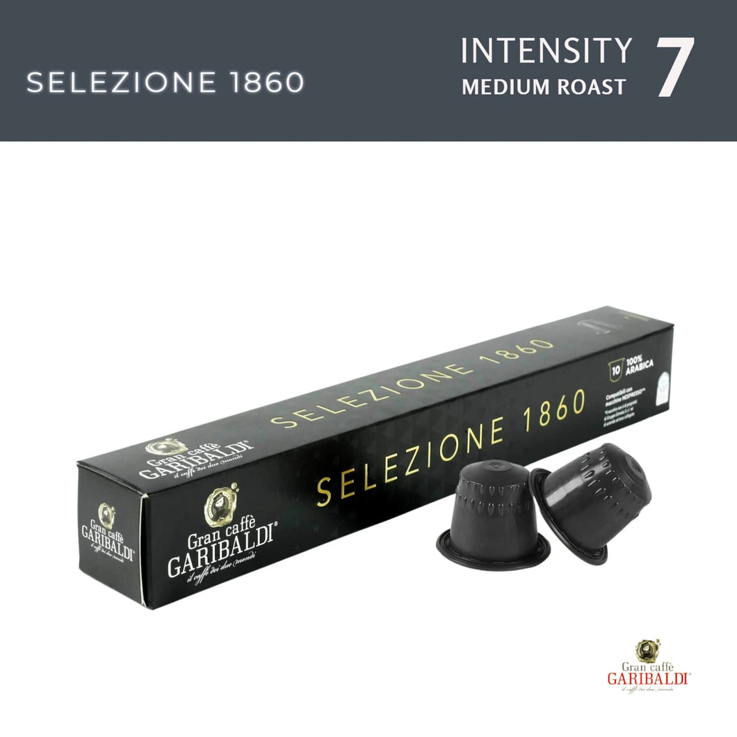 10 Capsulas Cafe Garibaldi Italia Selezione 1860 - Nespresso