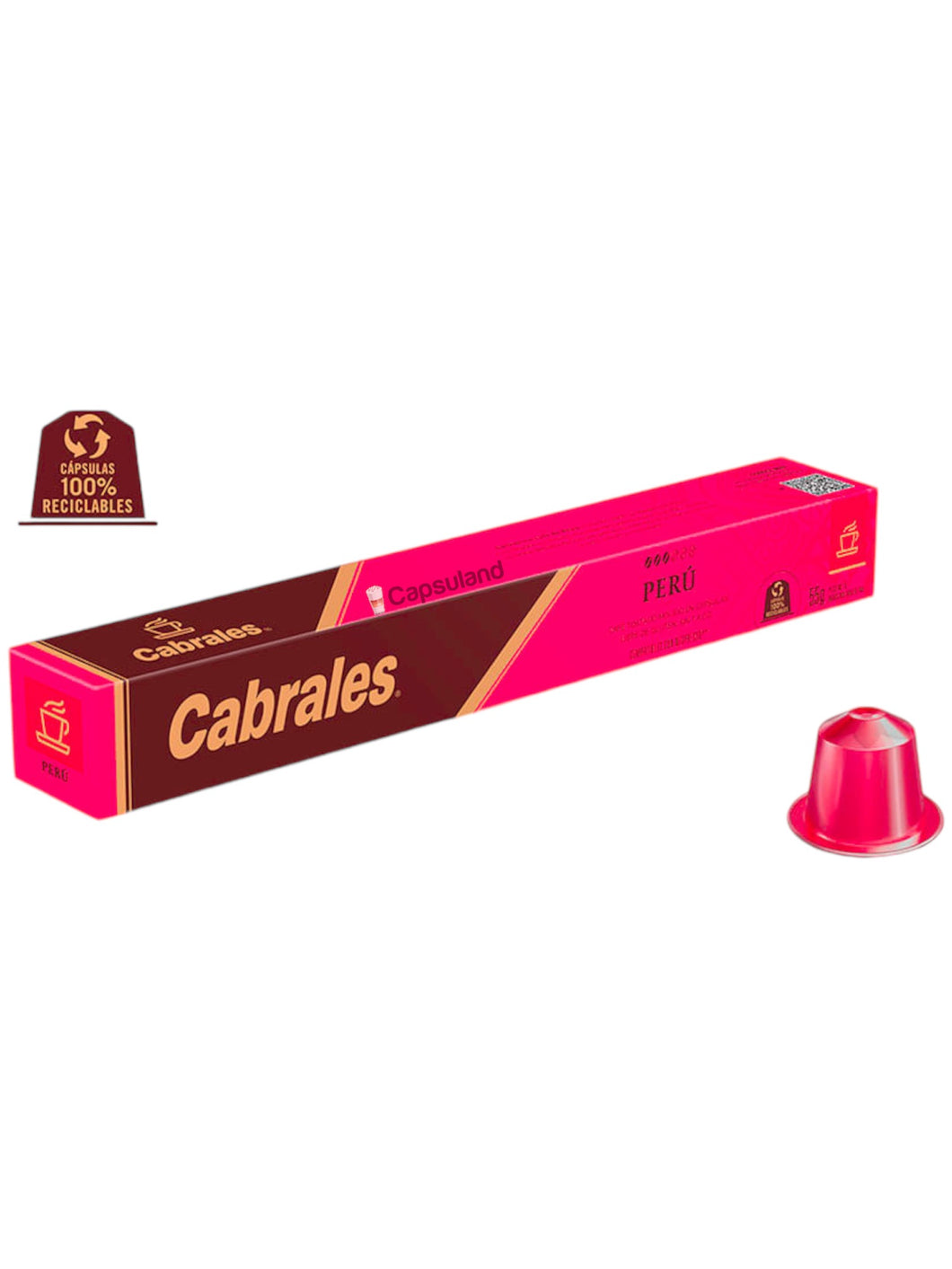 Caja x10 Capsulas Origen Peru - Cabrales Nespresso