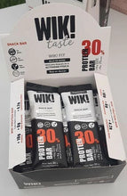 Cargar imagen en el visor de la galería, Caja x15 Barras Wik Taste 30% Proteica Chocolate 33g SIN Tacc / Vegana
