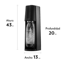 Cargar imagen en el visor de la galería, Maquina de hacer Soda Sodastream Terra Black + Cilindro y Botella

