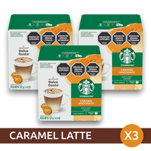 Cargar imagen en el visor de la galería, Caramel Latte Starbucks® - Pack x 36 Capsulas Dolce Gusto
