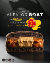 Cargar imagen en el visor de la galería, Nuevo! Alfajor GOAT - Relleno Bon o Bon, Dulce de Leche y Chocolate 75g
