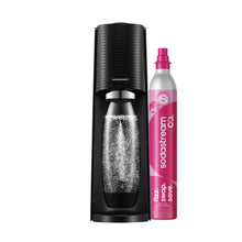 Cargar imagen en el visor de la galería, Maquina de hacer Soda Sodastream Terra Black + Cilindro y Botella
