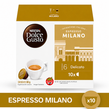 Cargar imagen en el visor de la galería, Nuevo! Espresso Milano - Caja x10 Cápsulas Dolce Gusto
