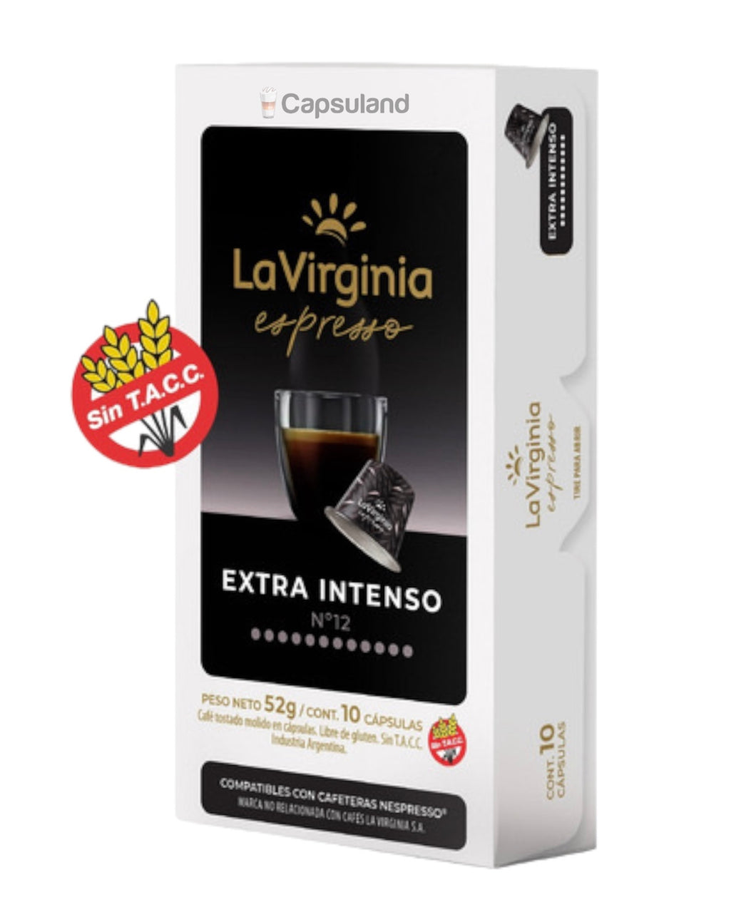 NUEVO! Extra Intenso - 3 Cajas x10 capsulas La Virgina Nespresso