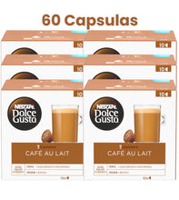 Cargar imagen en el visor de la galería, Cafe Aulait - 6 Cajas x10 Capsulas Dolce Gusto
