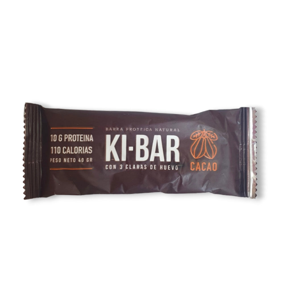 10 Ki Bar Barra Proteica - Cacao Datiles + 3 Claras Sin Tacc