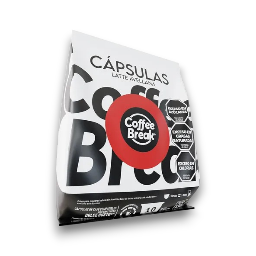 Latte Avellana - 10 Capsulas Coffee Break Dolce Gusto®