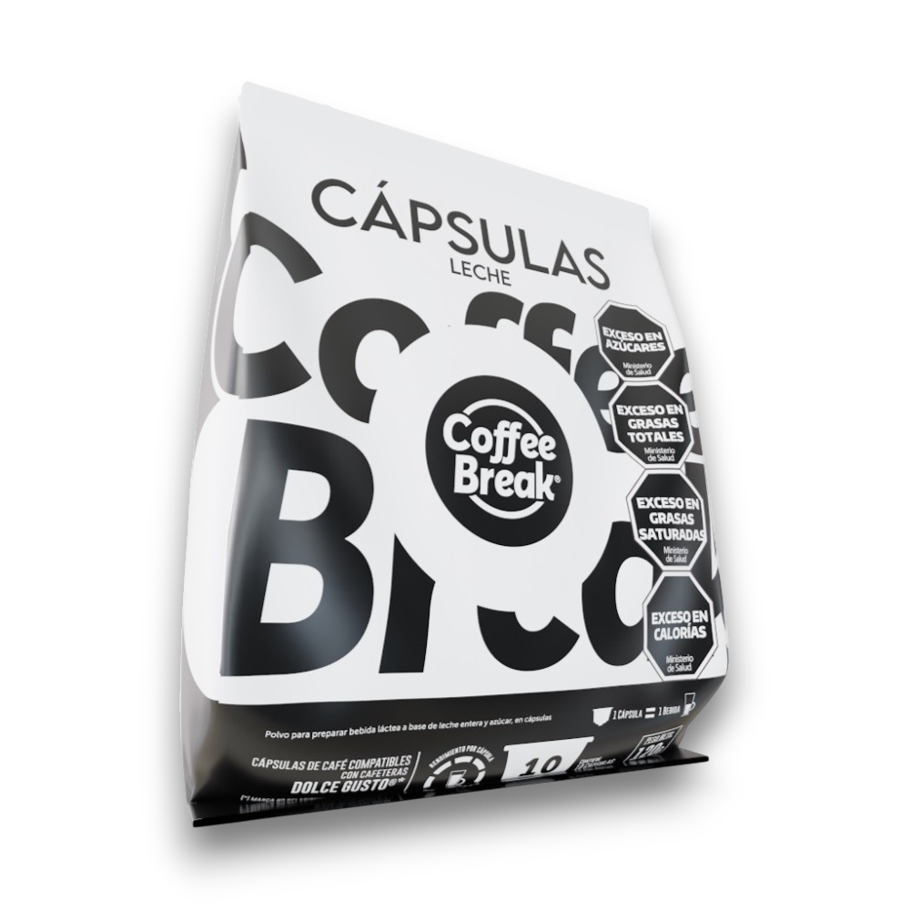 Latte (Leche sola) - 10 Capsulas Coffee Break Dolce Gusto