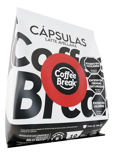 Latte Avellana - 10 Capsulas Coffee Break Dolce Gusto®
