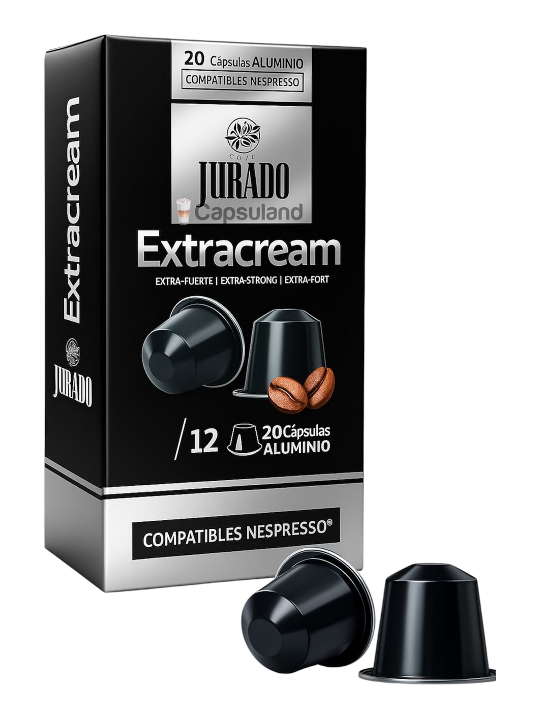 Extracream x20 Capsulas Cafe Jurado Premium Nespresso España