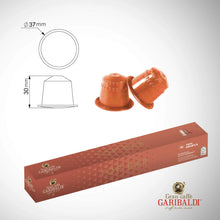 Cargar imagen en el visor de la galería, Nuevas! 10 Capsulas Cafe Garibaldi Italia Top Bar - Nespresso
