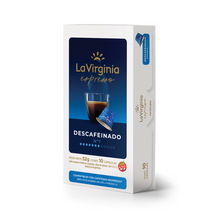 Cargar imagen en el visor de la galería, Descafeinado - 3 Cajas x10 capsulas La Virgina Nespresso
