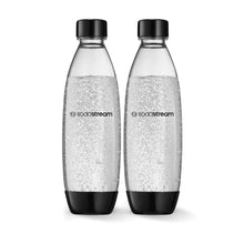 Cargar imagen en el visor de la galería, Twinpack Botellas Sodastream 1L Soda Reutilizables - Negro
