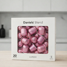 Cargar imagen en el visor de la galería, Lungo - x20 capsulas Daniels Nespresso Aluminio - Capsulandia - 1
