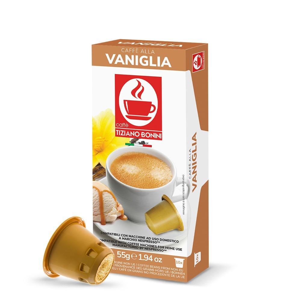 Vaniglia - 10 Capsulas Cafe Bonini para Nespresso