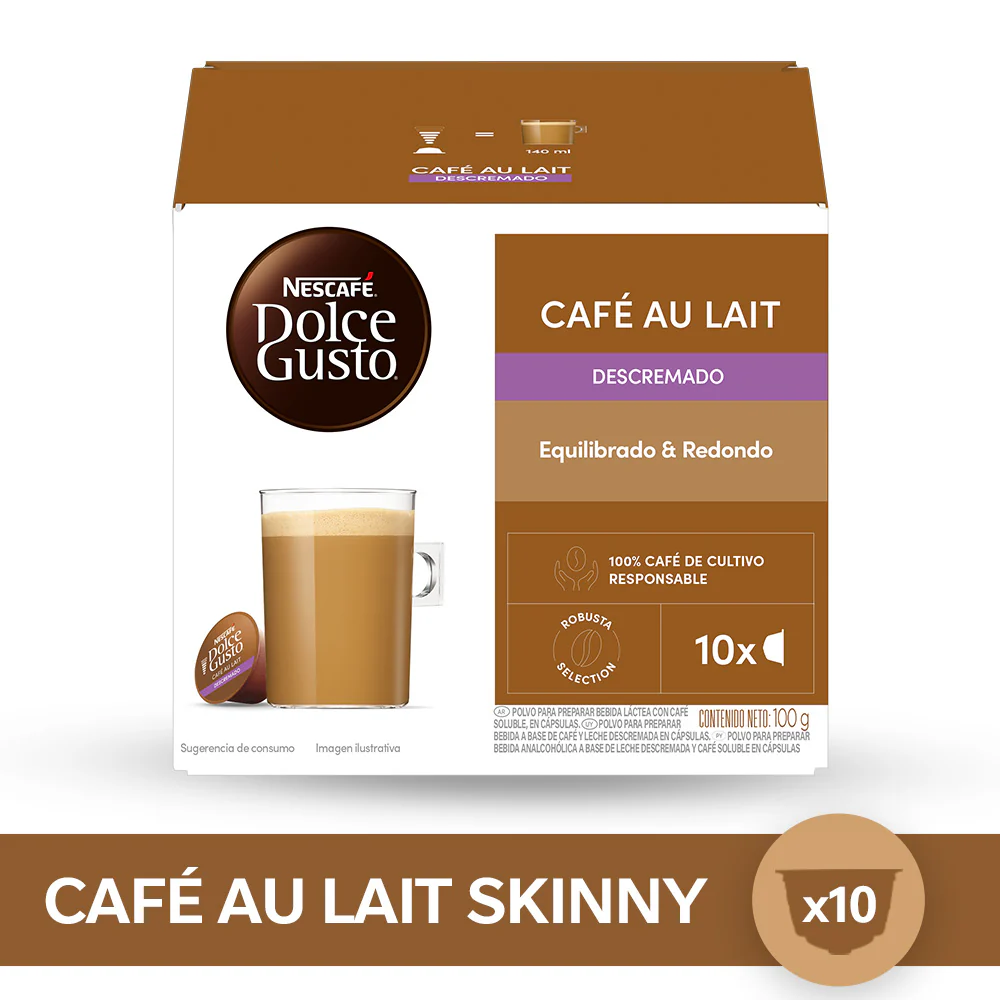 Aulait Skinny - Caja x10 cápsulas Dolce Gusto-Capsulandia-2
